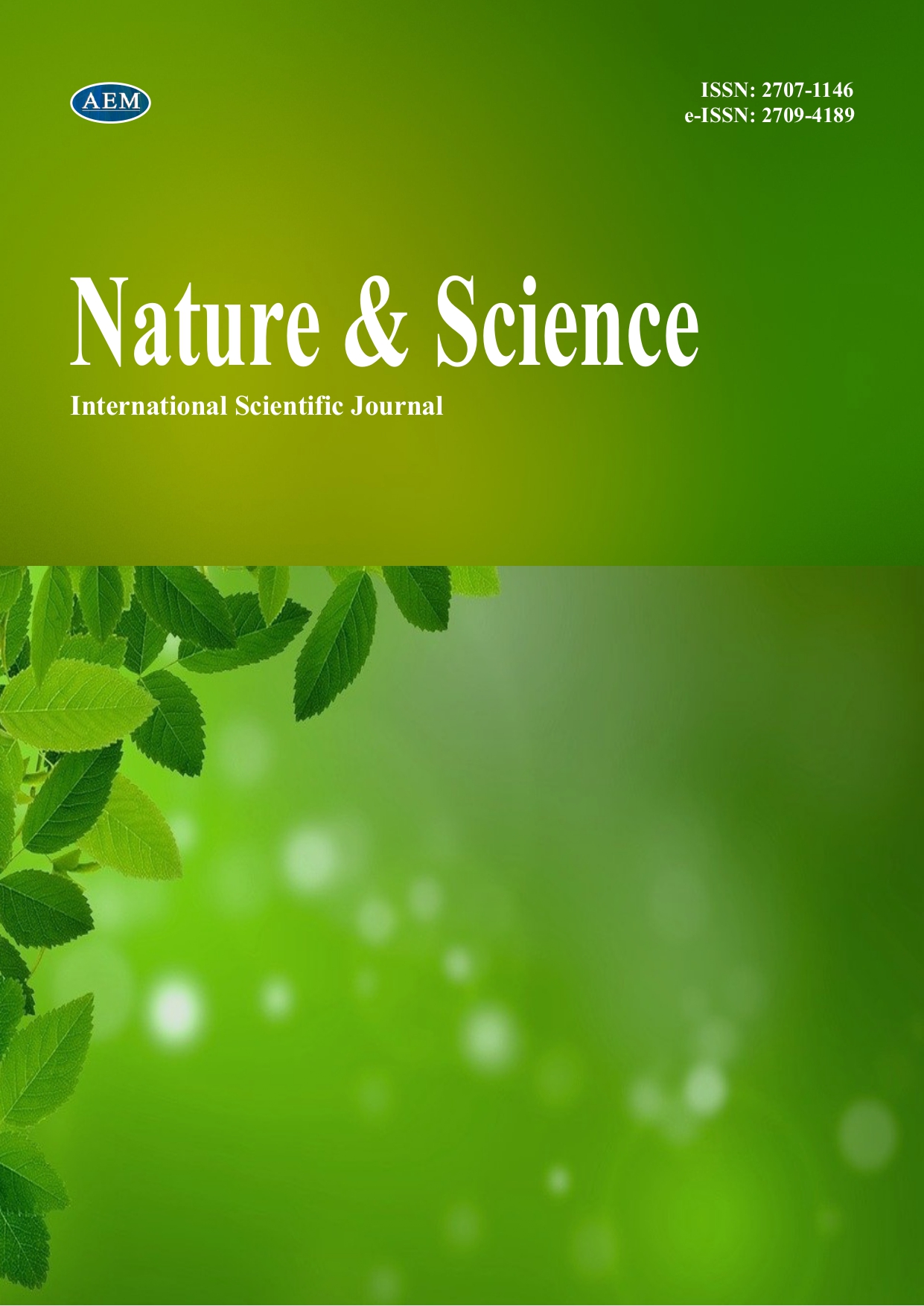 Nature & Science:  Volume: 7  Issue: 11
